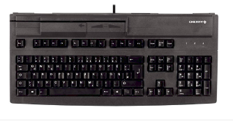 TECLADO CON LECTOR DE TARJETA/ BANDA MAGNETICA CHERRY MX V2 G80-8000