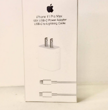 Cargar imagen en el visor de la galería, CARGADOR COMPLETO APPLE IPHONE 11 TIPO C - LIGHTNING
