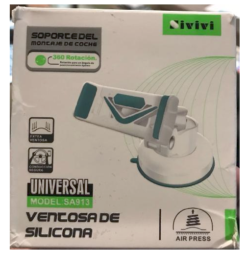 BASE CELULAR AUTO PARA TABLERO sivivi SA913