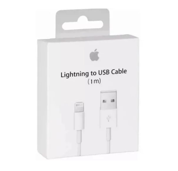CABLE IPHONE LIGHTNING USB 1M CAJA APPLE