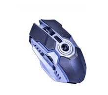 Cargar imagen en el visor de la galería, MOUSE GAMER JUST ONE JY517 CON LUZ
